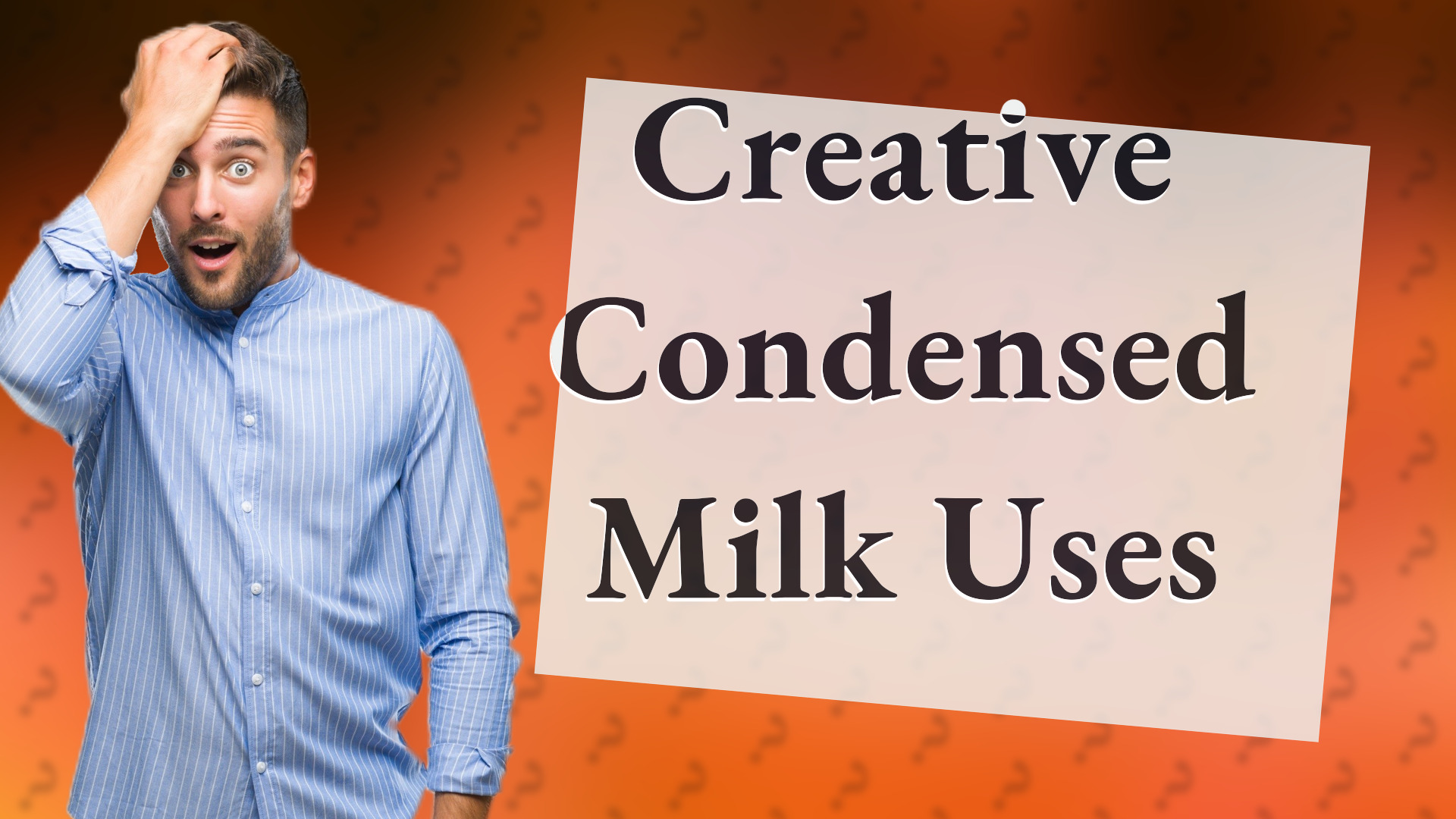 Creative Condensed Milk Uses