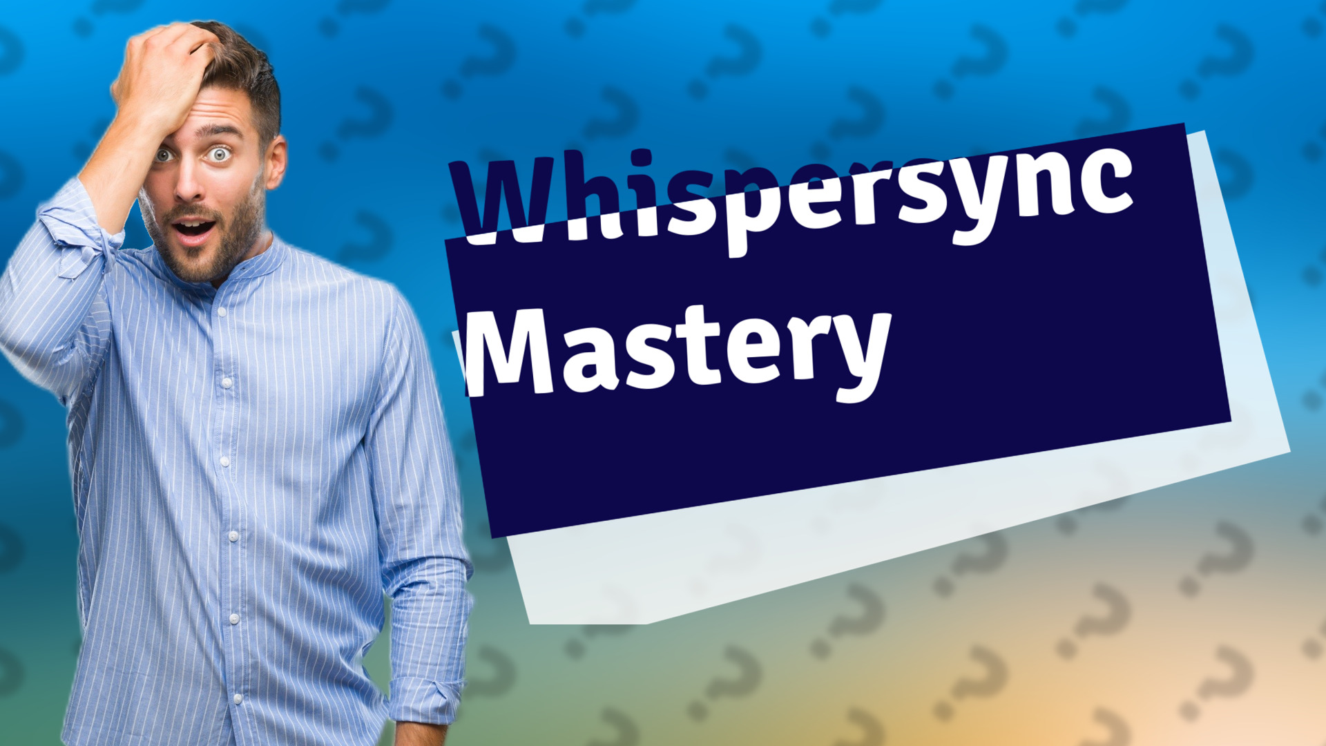 Whispersync Mastery