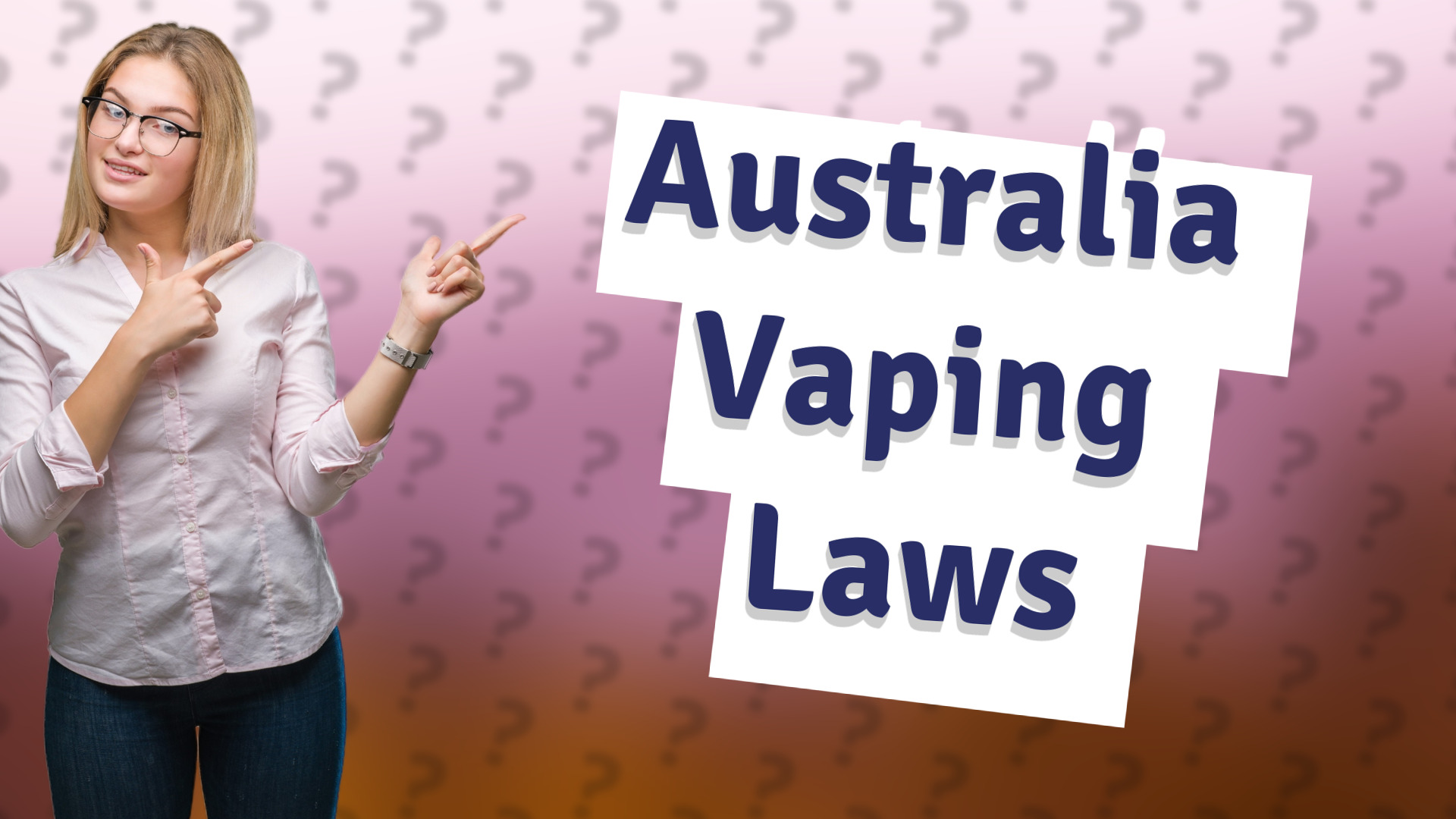 Australia Vaping Laws