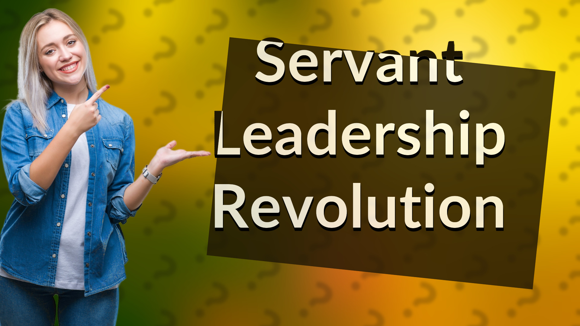 Servant Leadership Revolution
