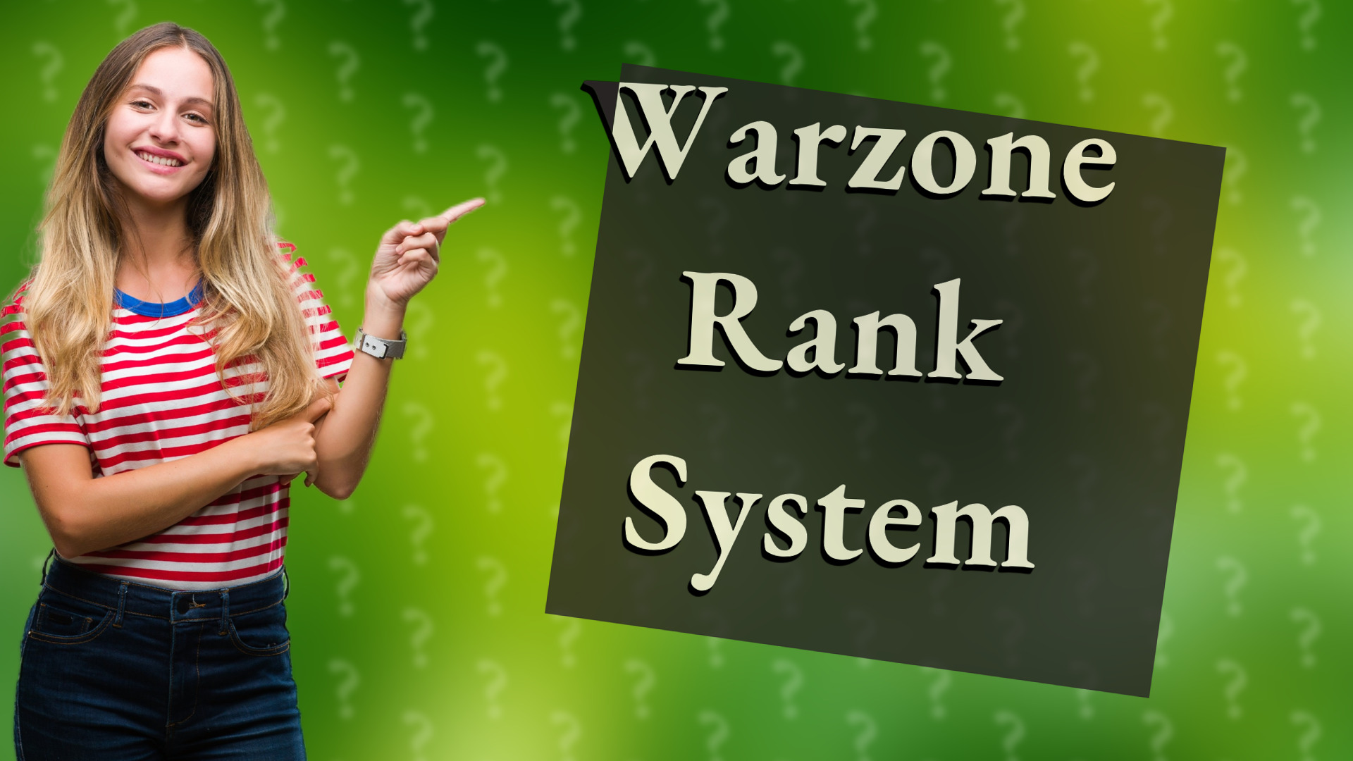 Warzone Rank System