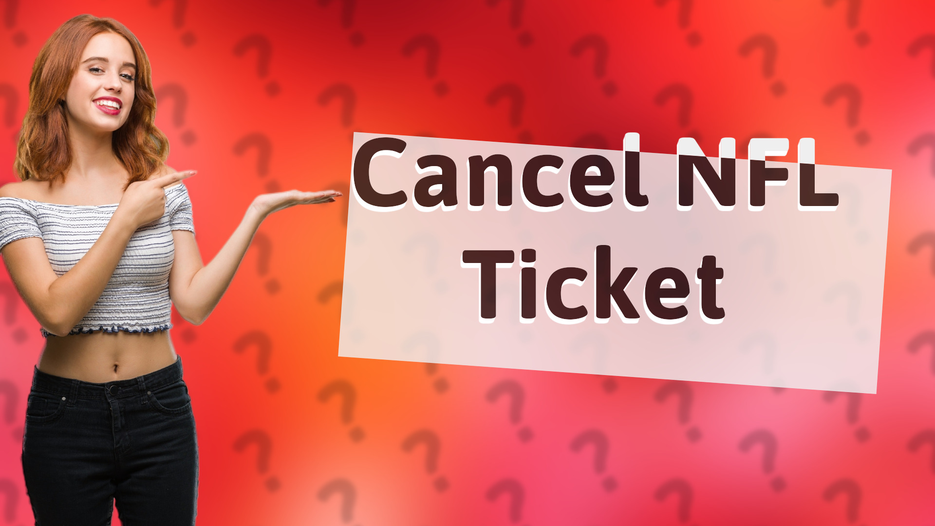 Cancel NFL Ticket