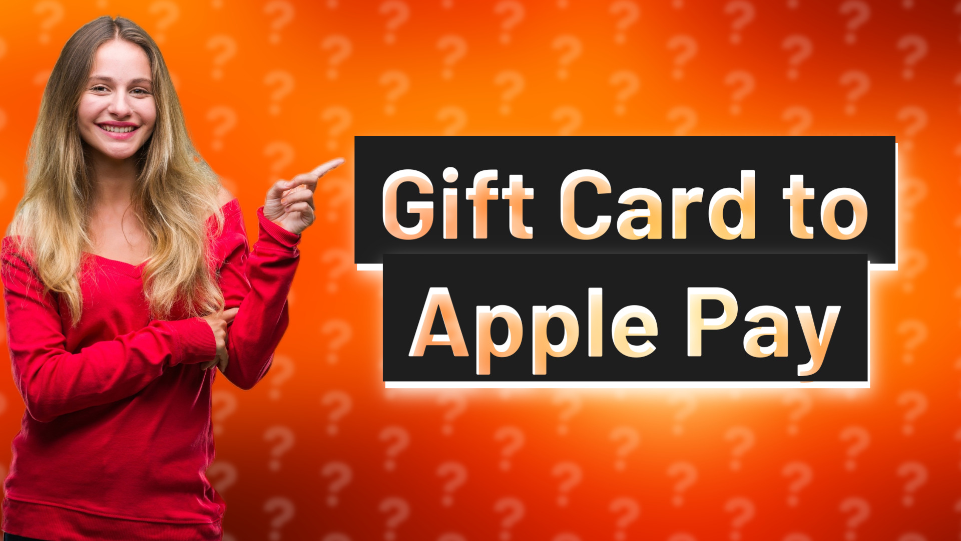 Gift Card to Apple Pay