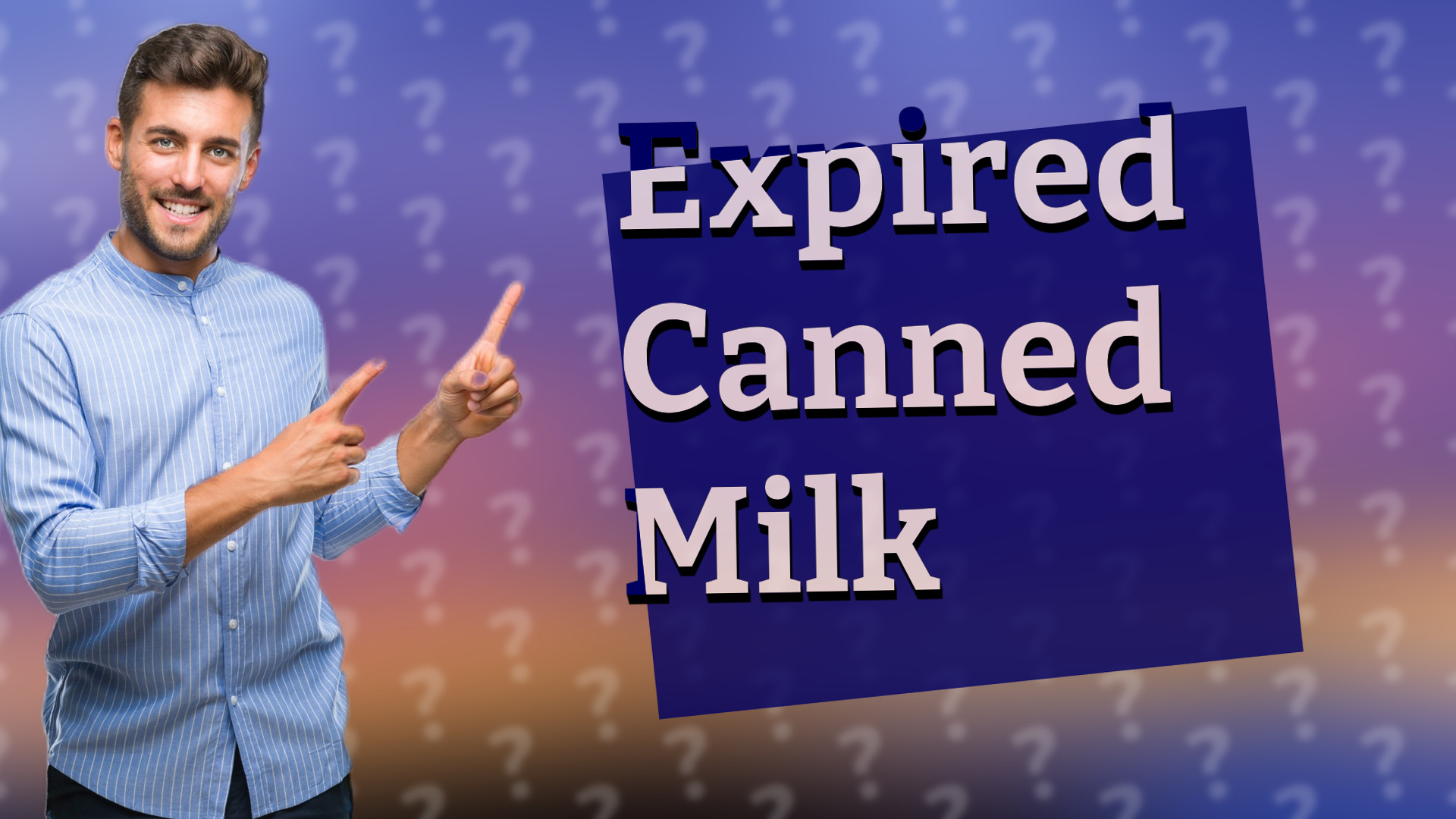 Expired Canned Milk