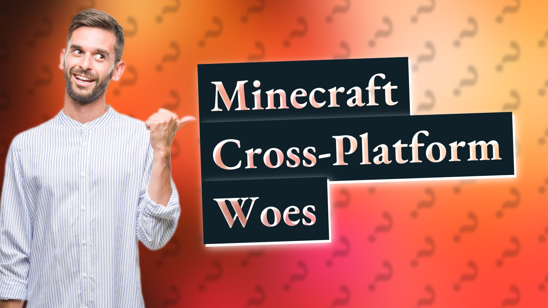 Minecraft Cross-Platform Woes