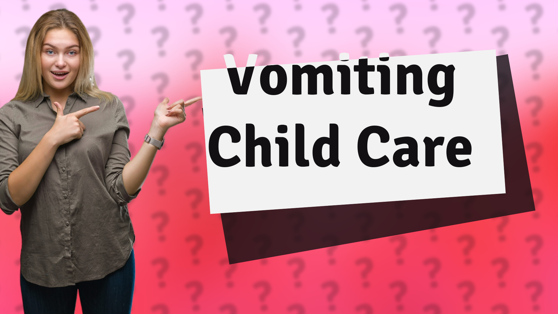 Vomiting Child Care