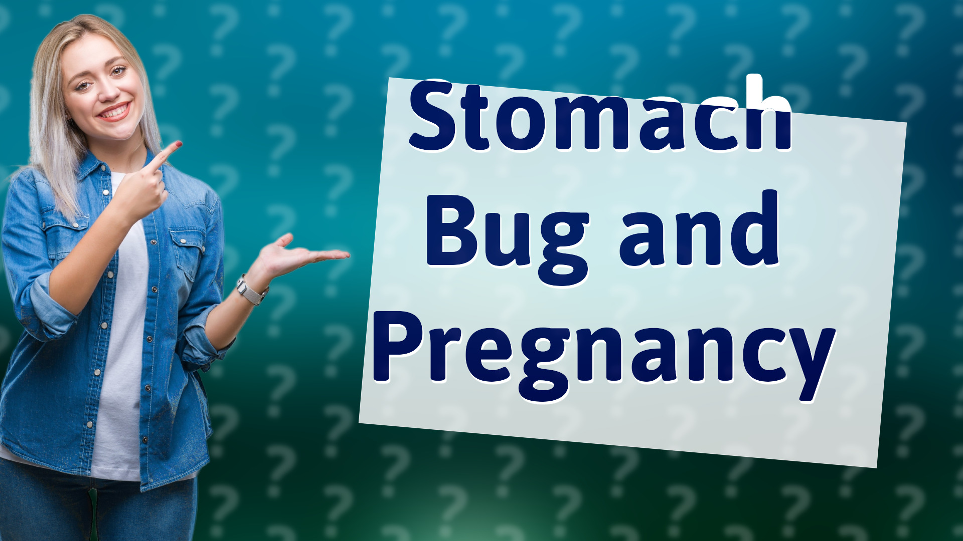 Stomach Bug and Pregnancy