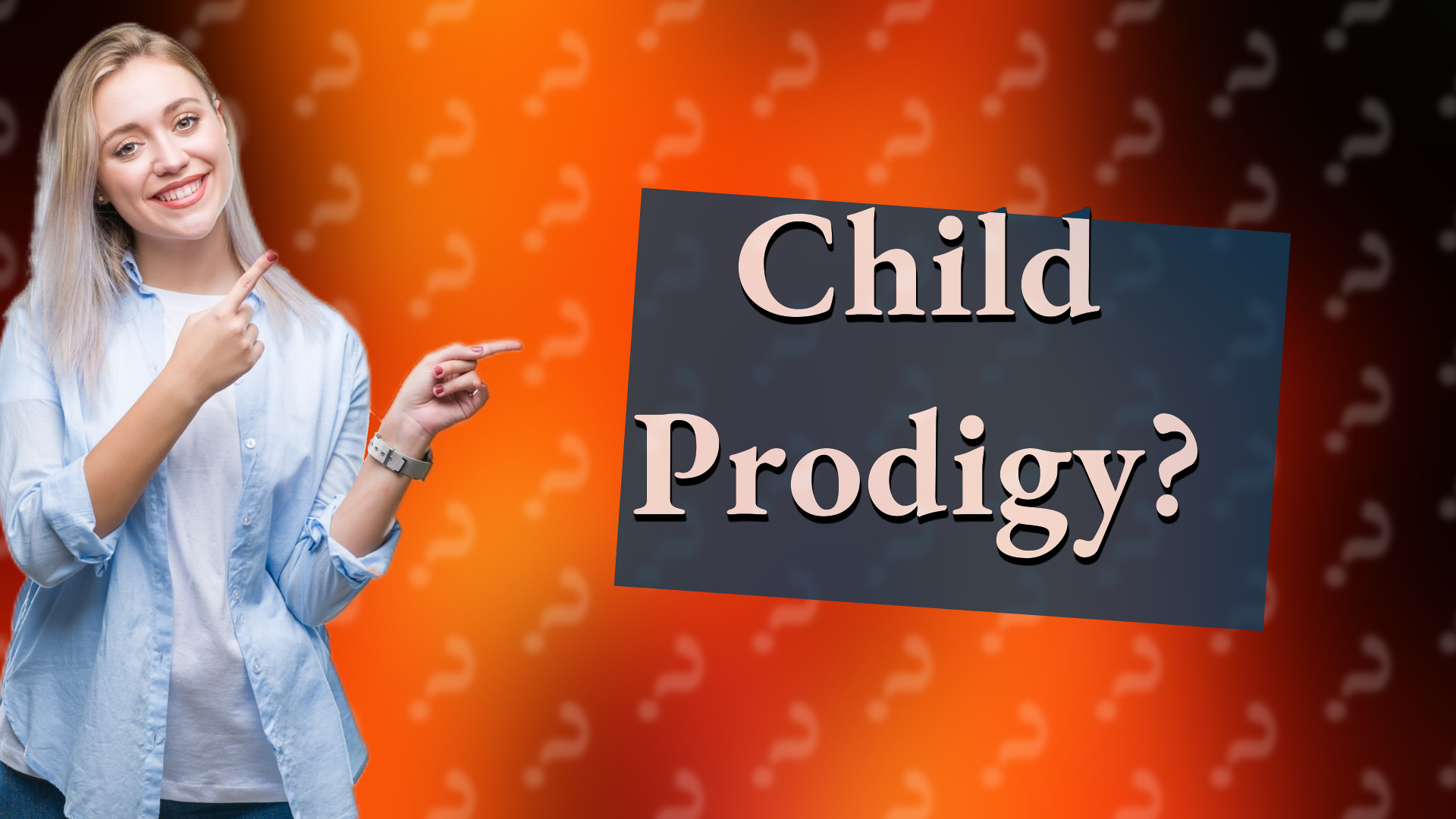 Child Prodigy?