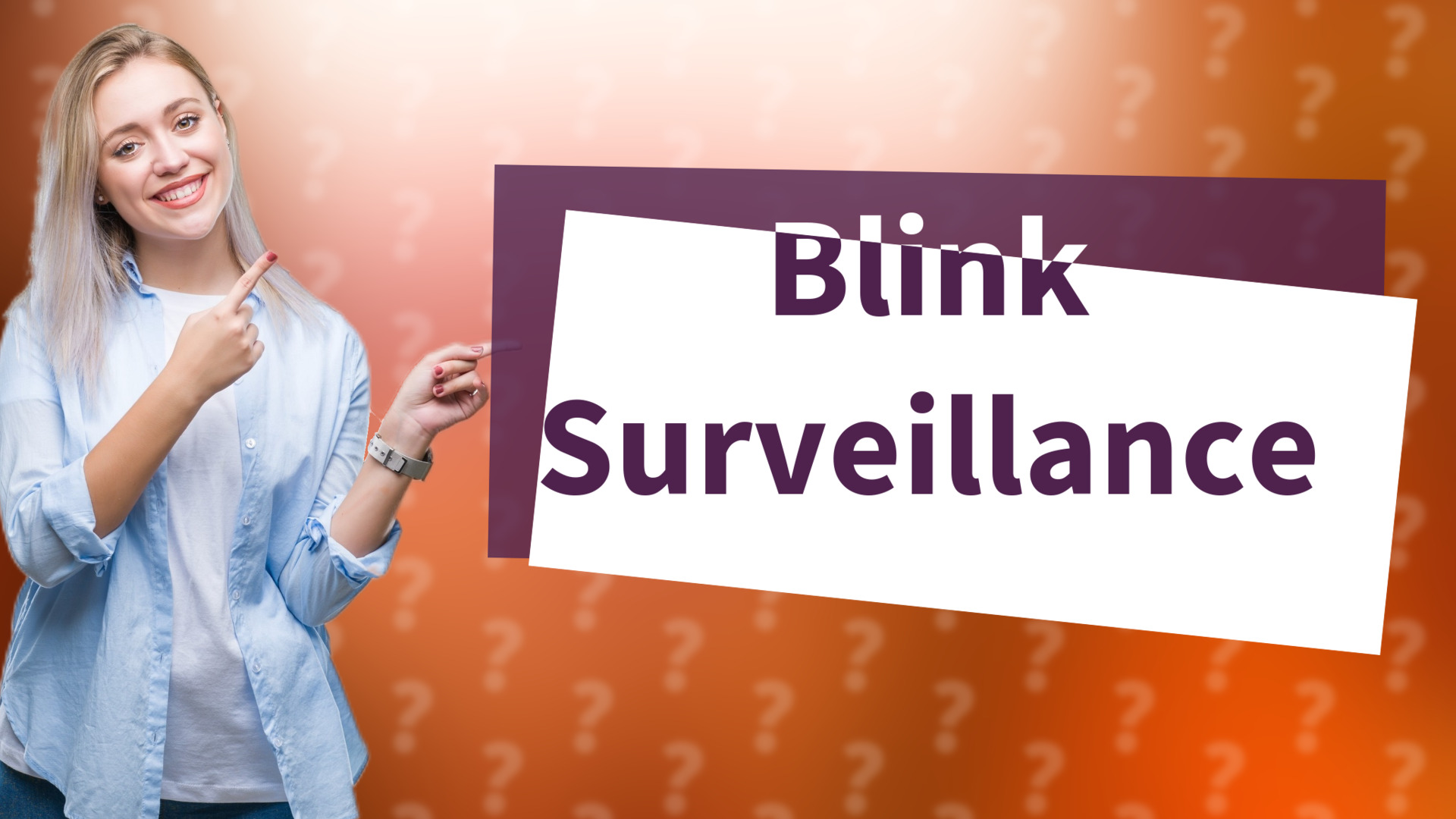 Blink Surveillance