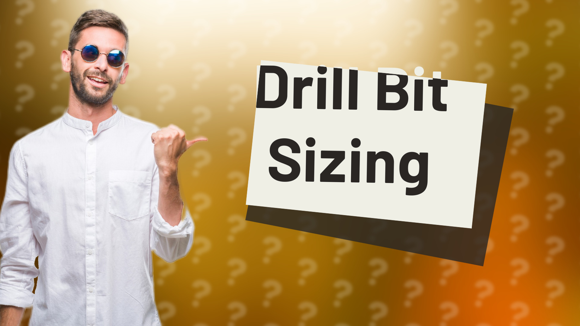 Drill Bit Sizing