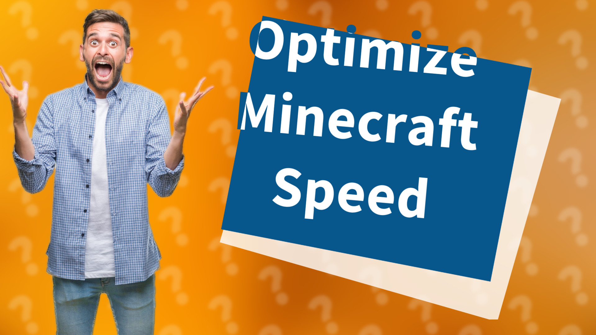 Optimize Minecraft Speed