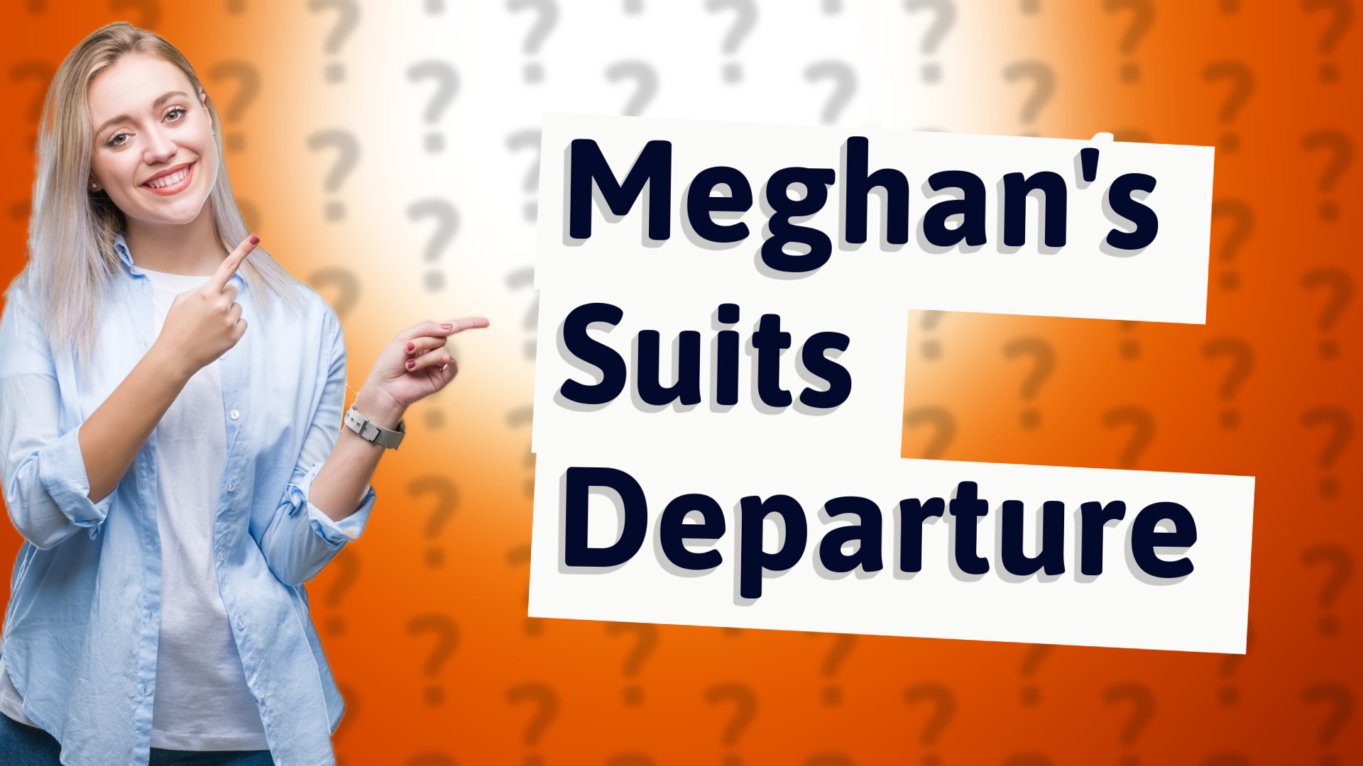 Meghan's Suits Departure