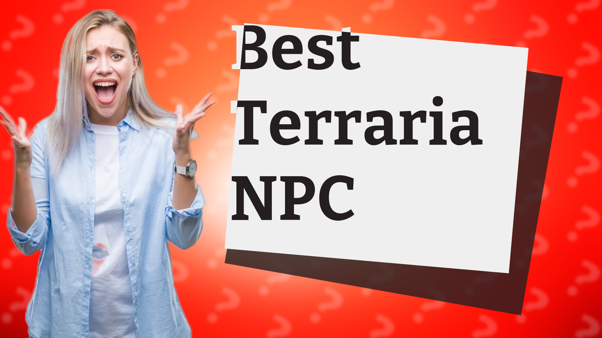 Best Terraria NPC