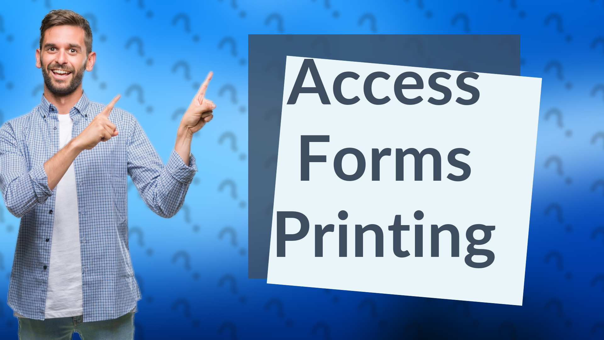 Access Forms Printing