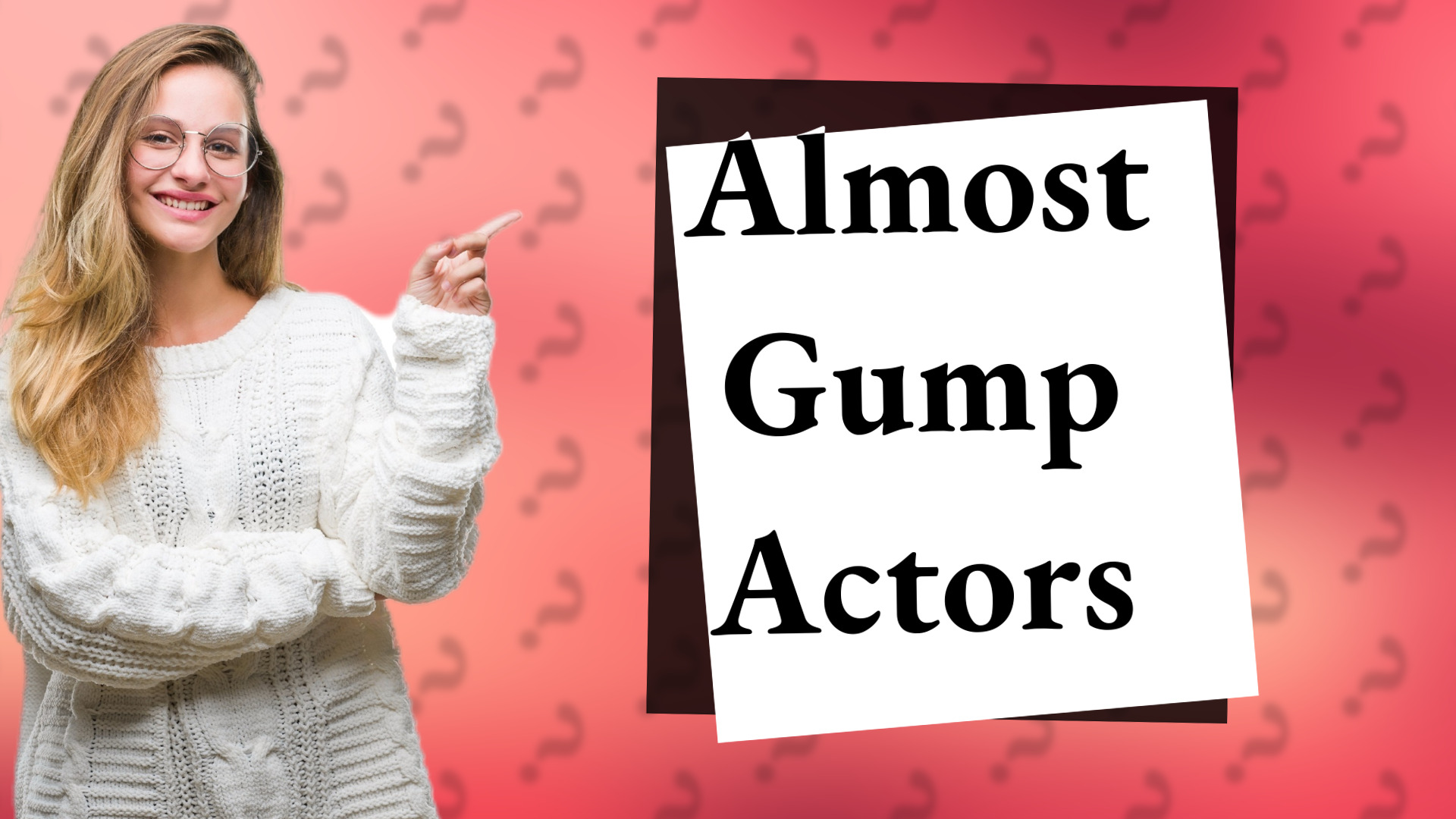 Almost Gump Actors