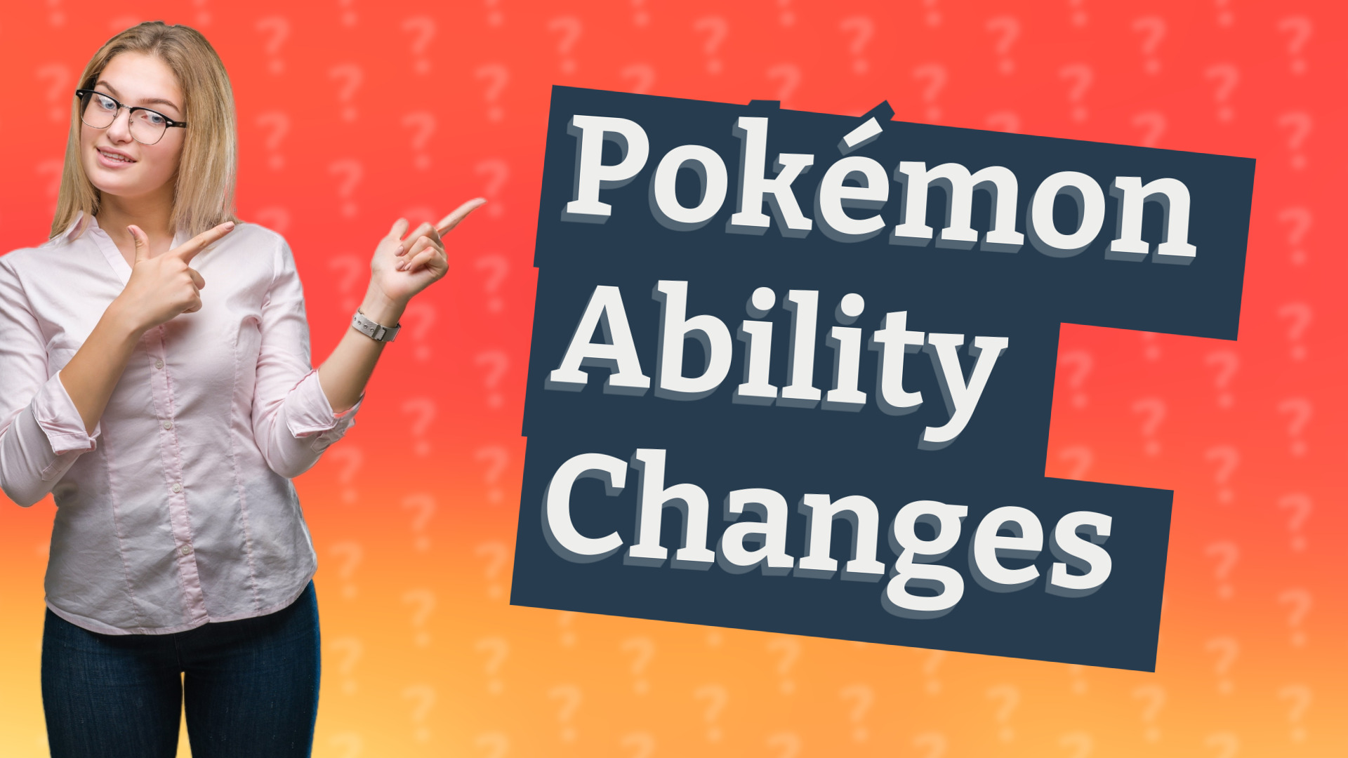 Pokémon Ability Changes
