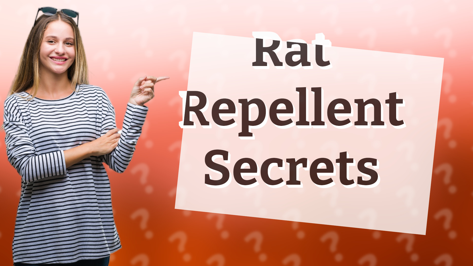 Rat Repellent Secrets