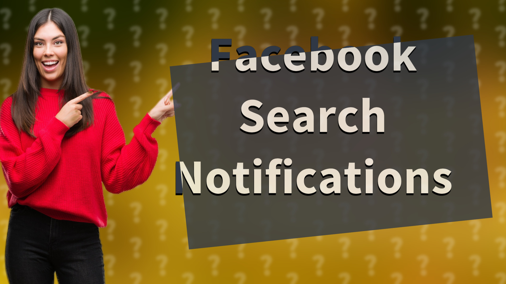 Facebook Search Notifications
