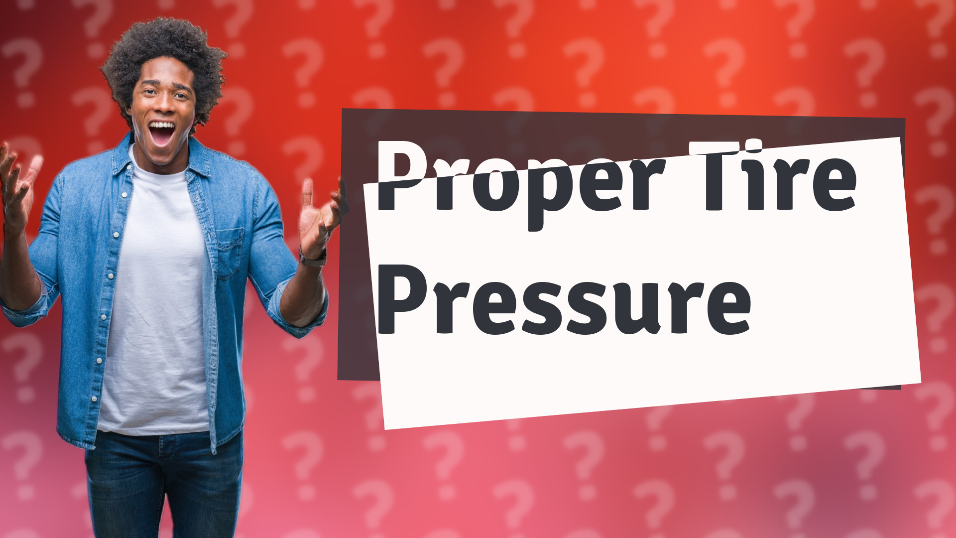 Proper Tire Pressure