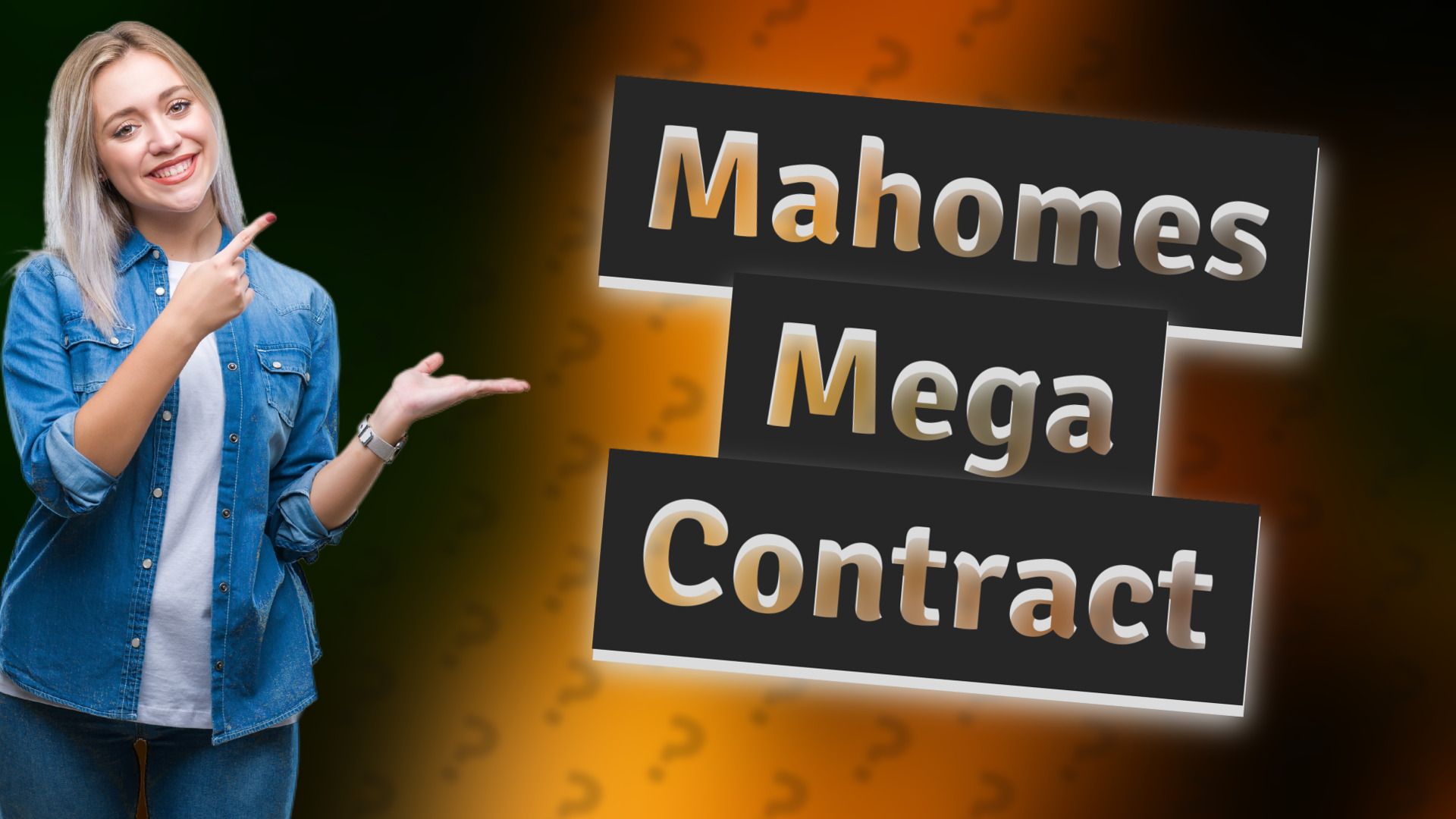 Mahomes Mega Contract