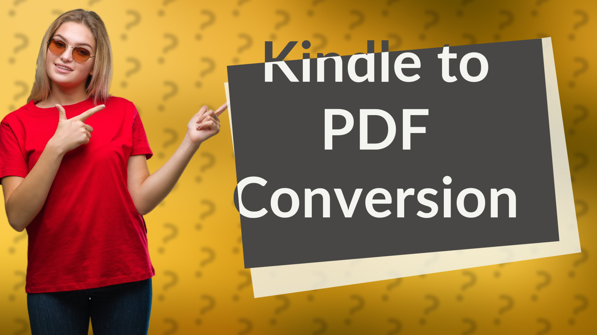 Kindle to PDF Conversion