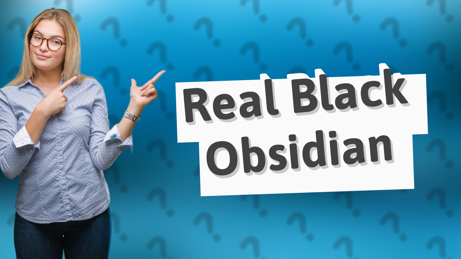 Real Black Obsidian