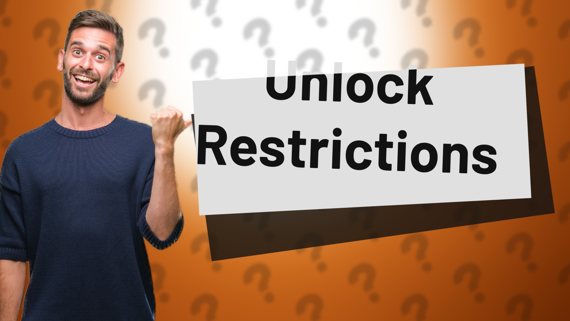 Unlock Restrictions