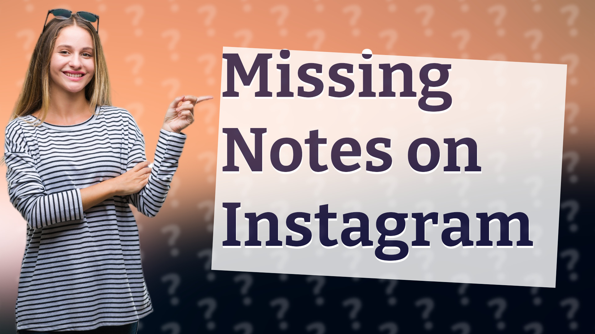 Missing Notes on Instagram