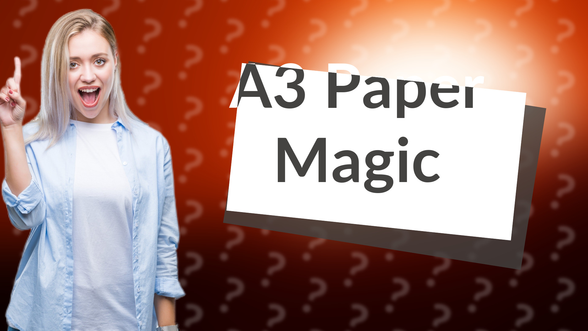 A3 Paper Magic