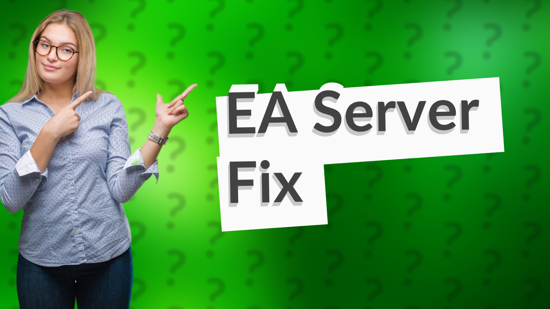 EA Server Fix