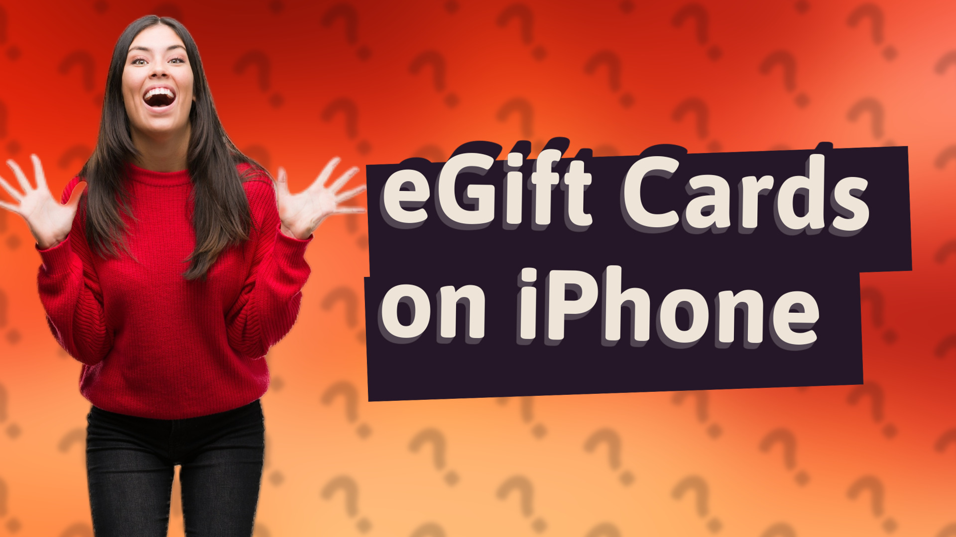eGift Cards on iPhone