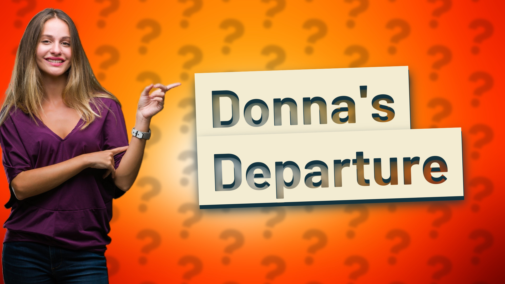 Donna's Departure