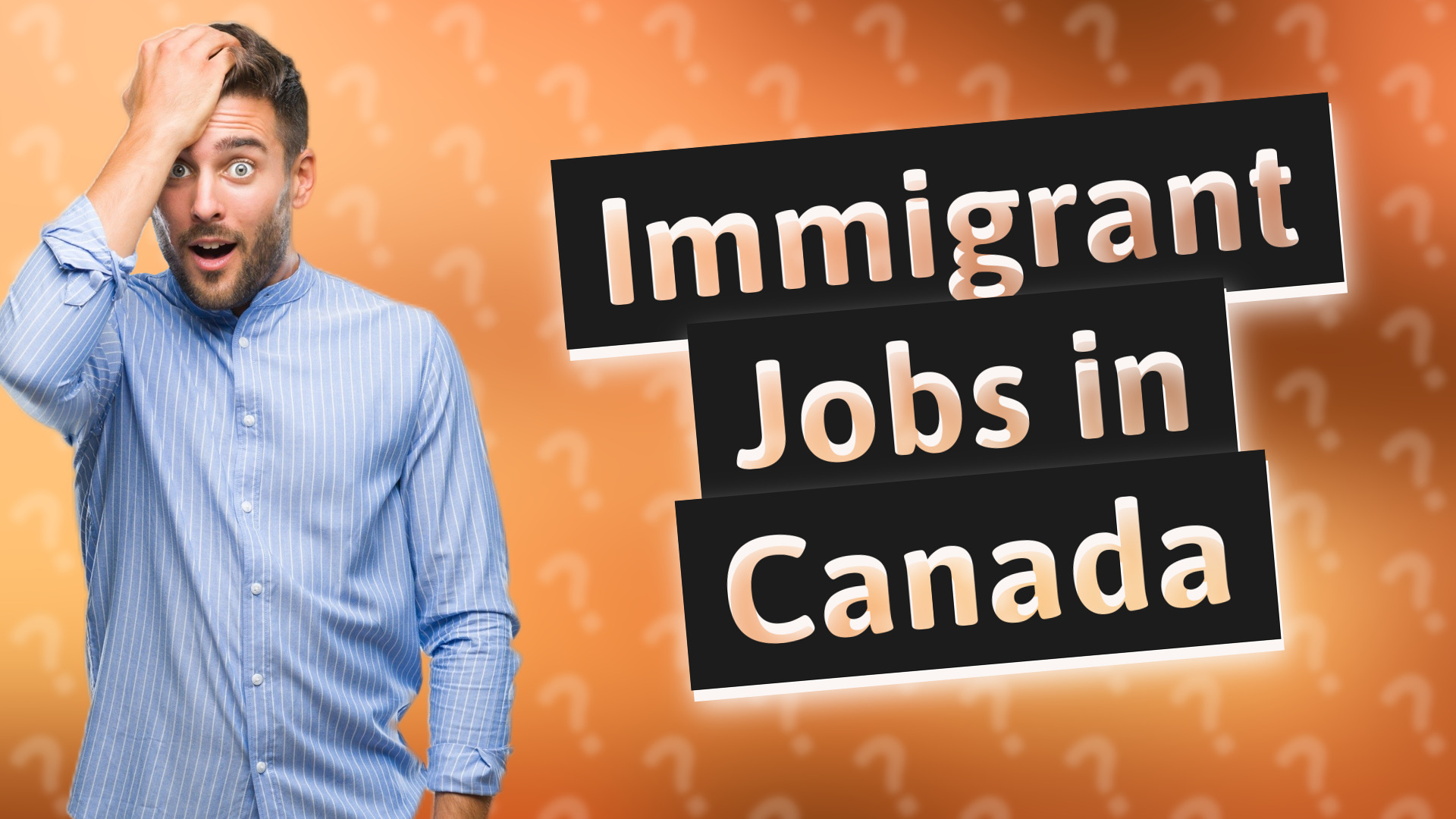 Immigrant Jobs in Canada