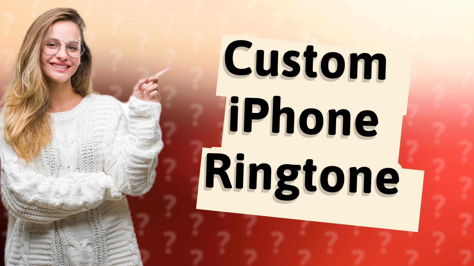 Custom iPhone Ringtone