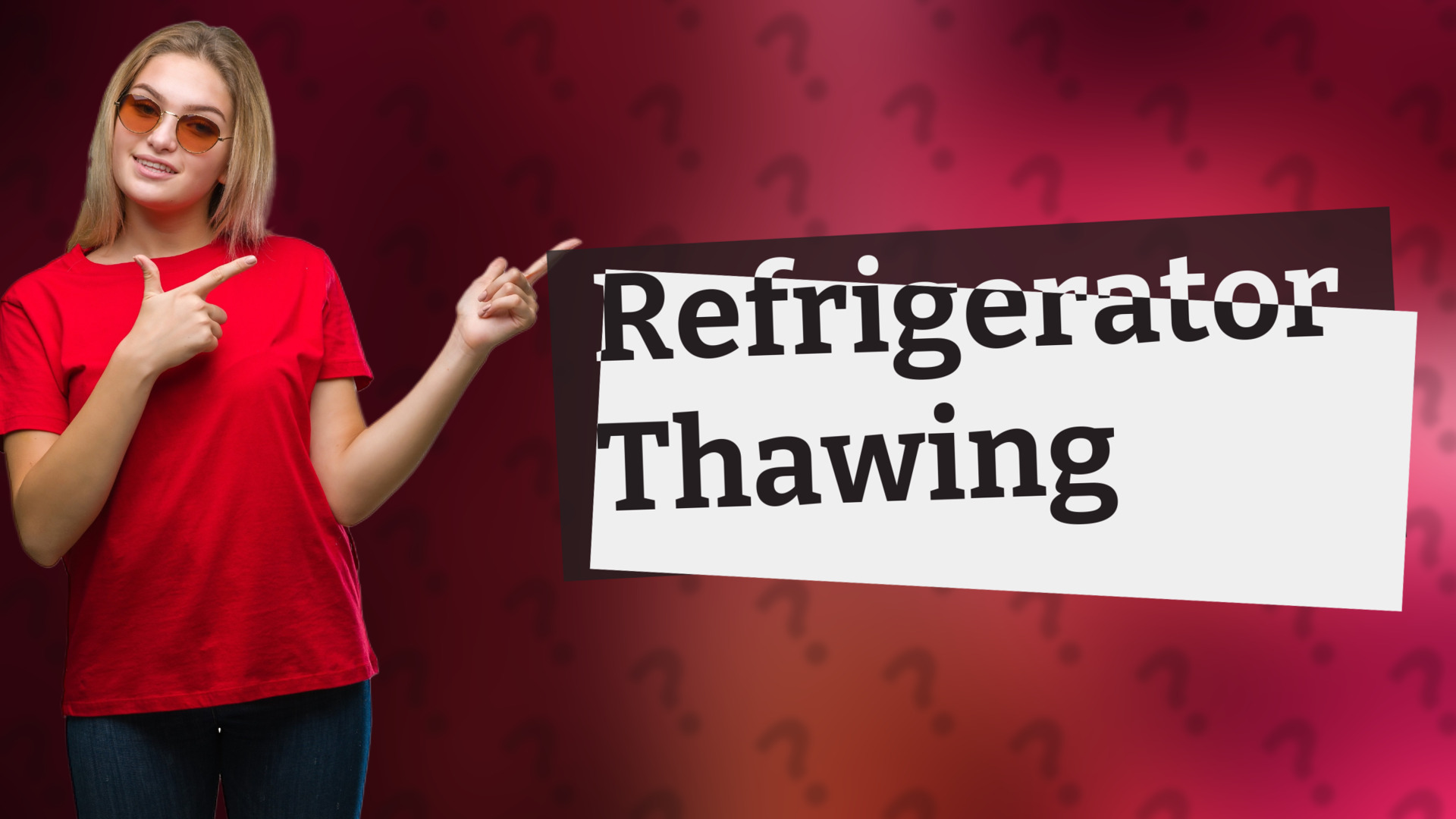 Refrigerator Thawing