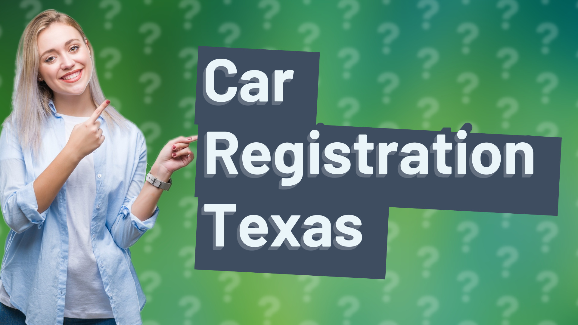 Car Registration Texas