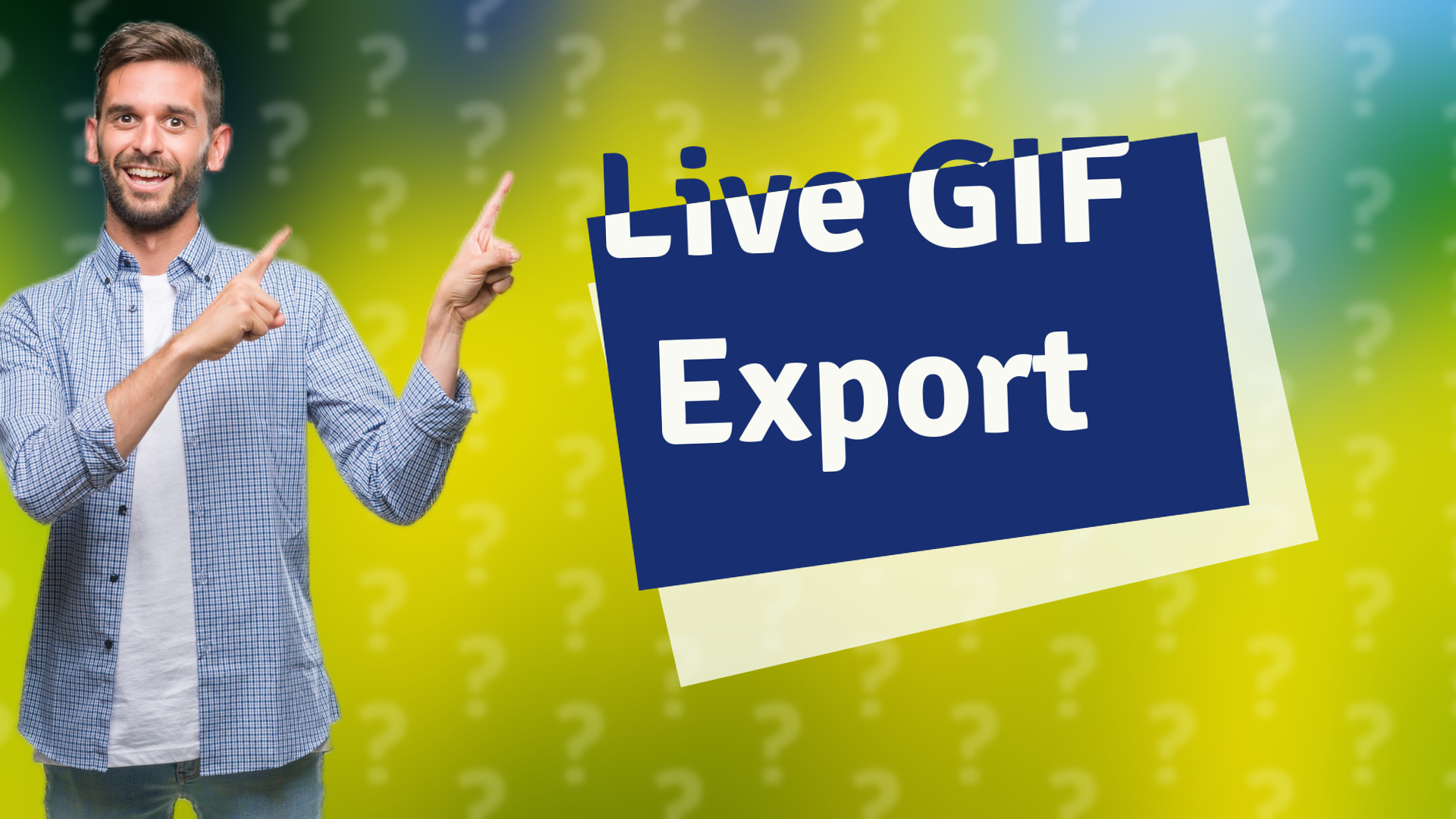Live GIF Export