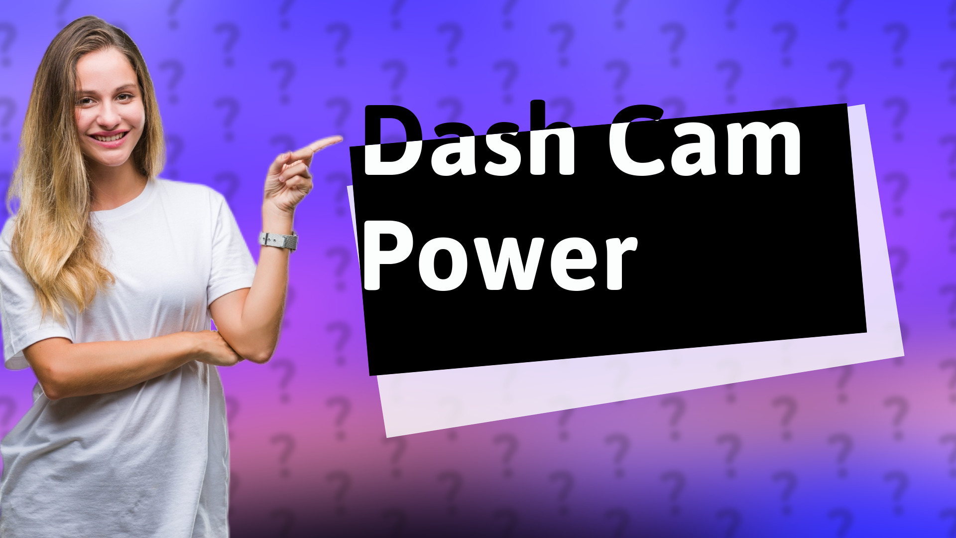 Dash Cam Power