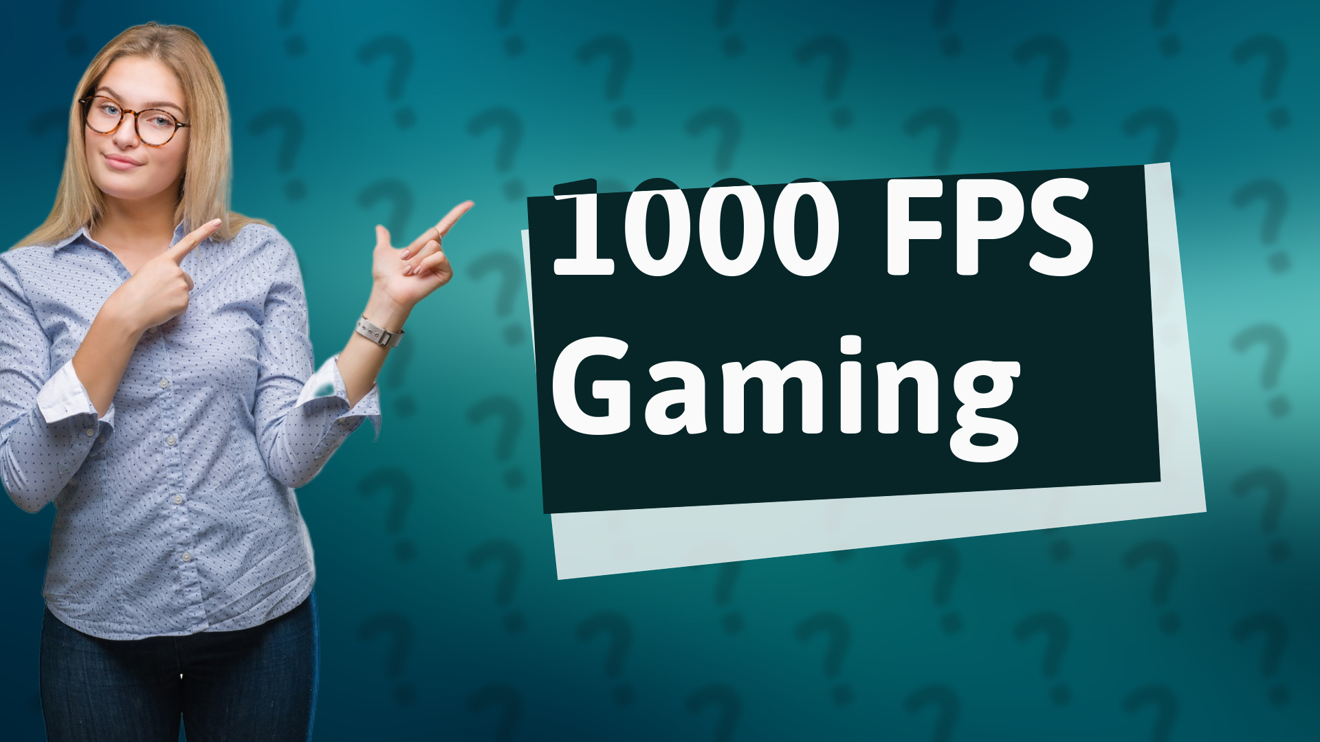 1000 FPS Gaming