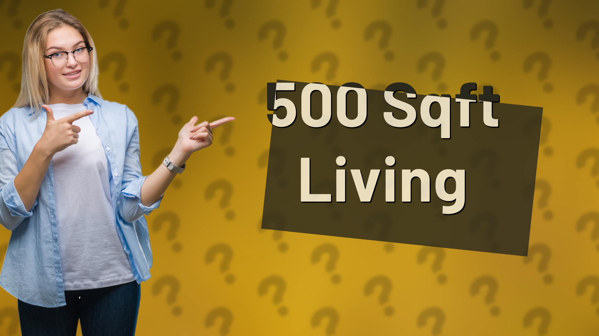 500 Sqft Living