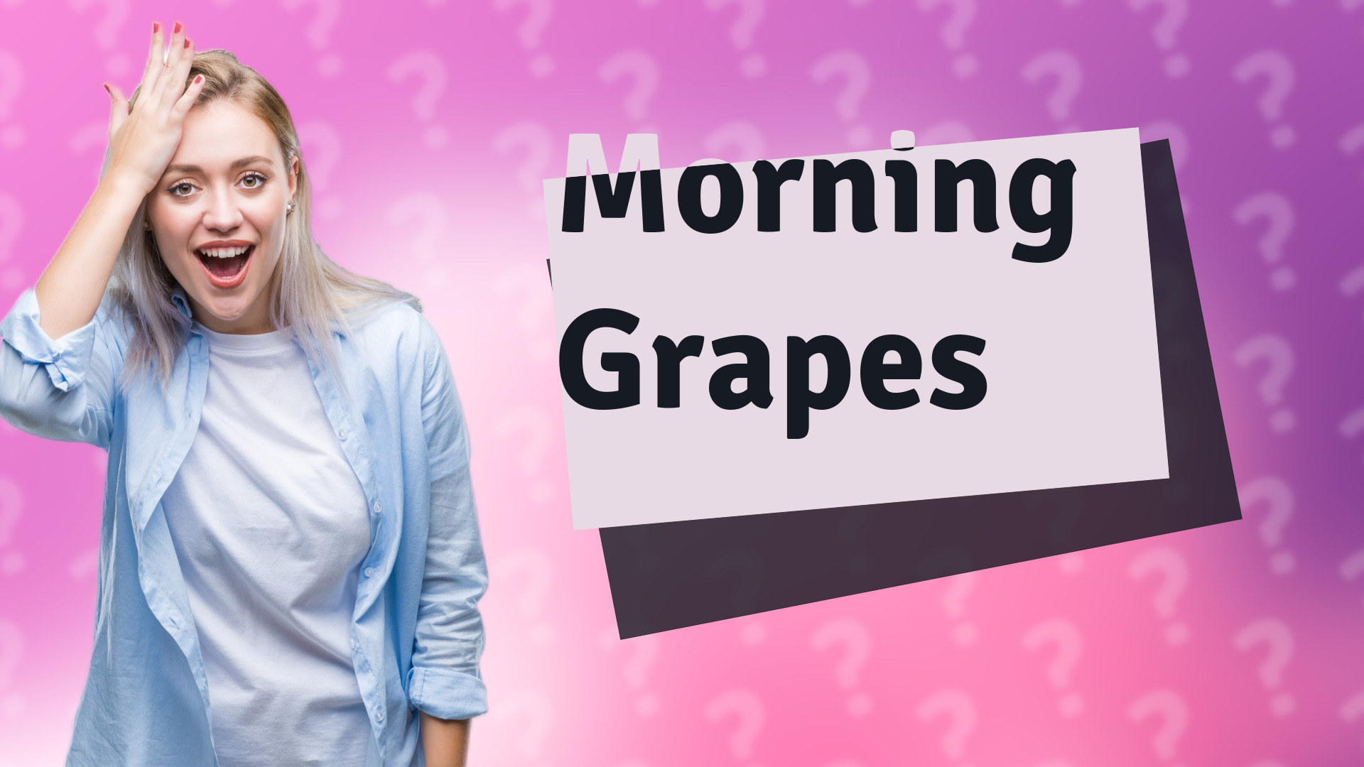 Morning Grapes