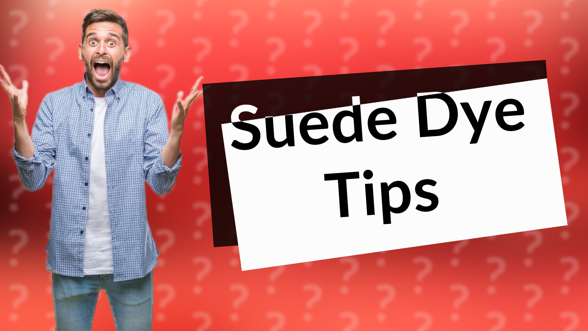 Suede Dye Tips