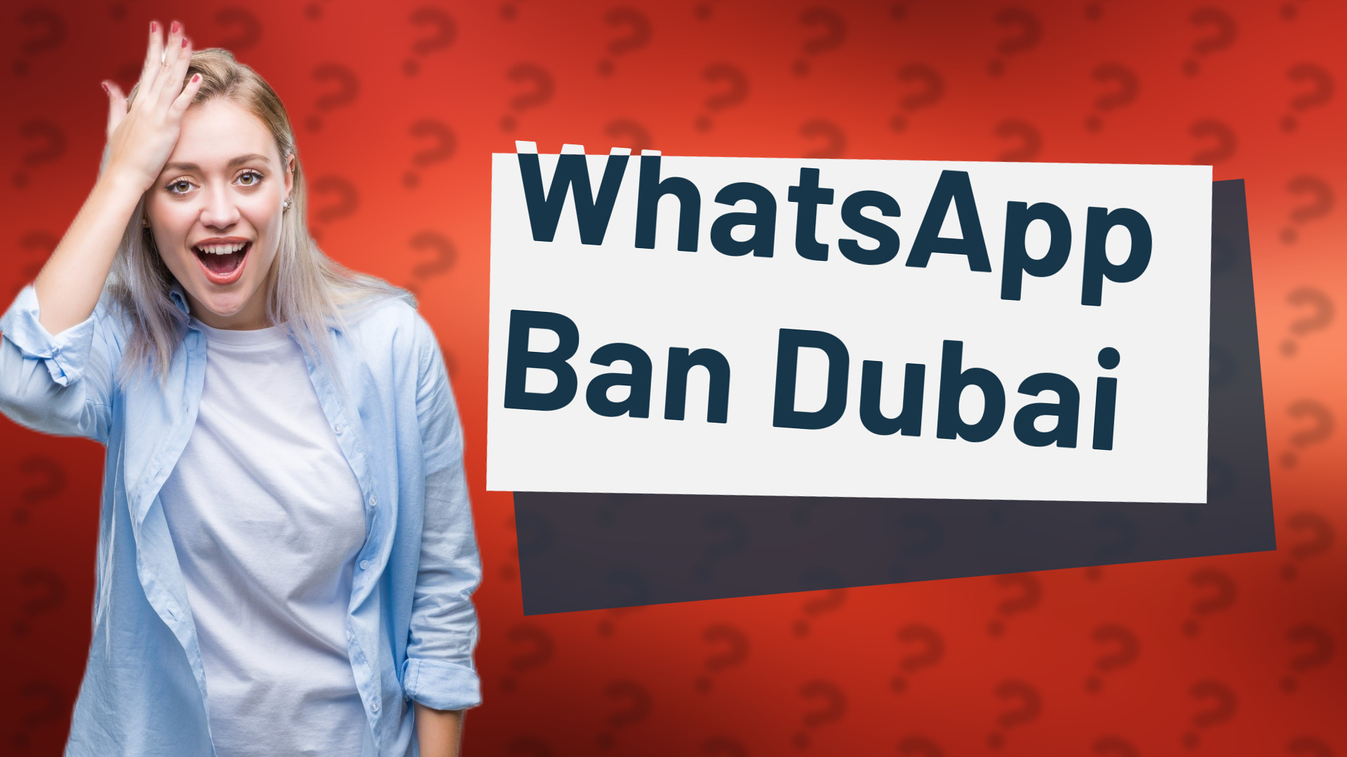 WhatsApp Ban Dubai