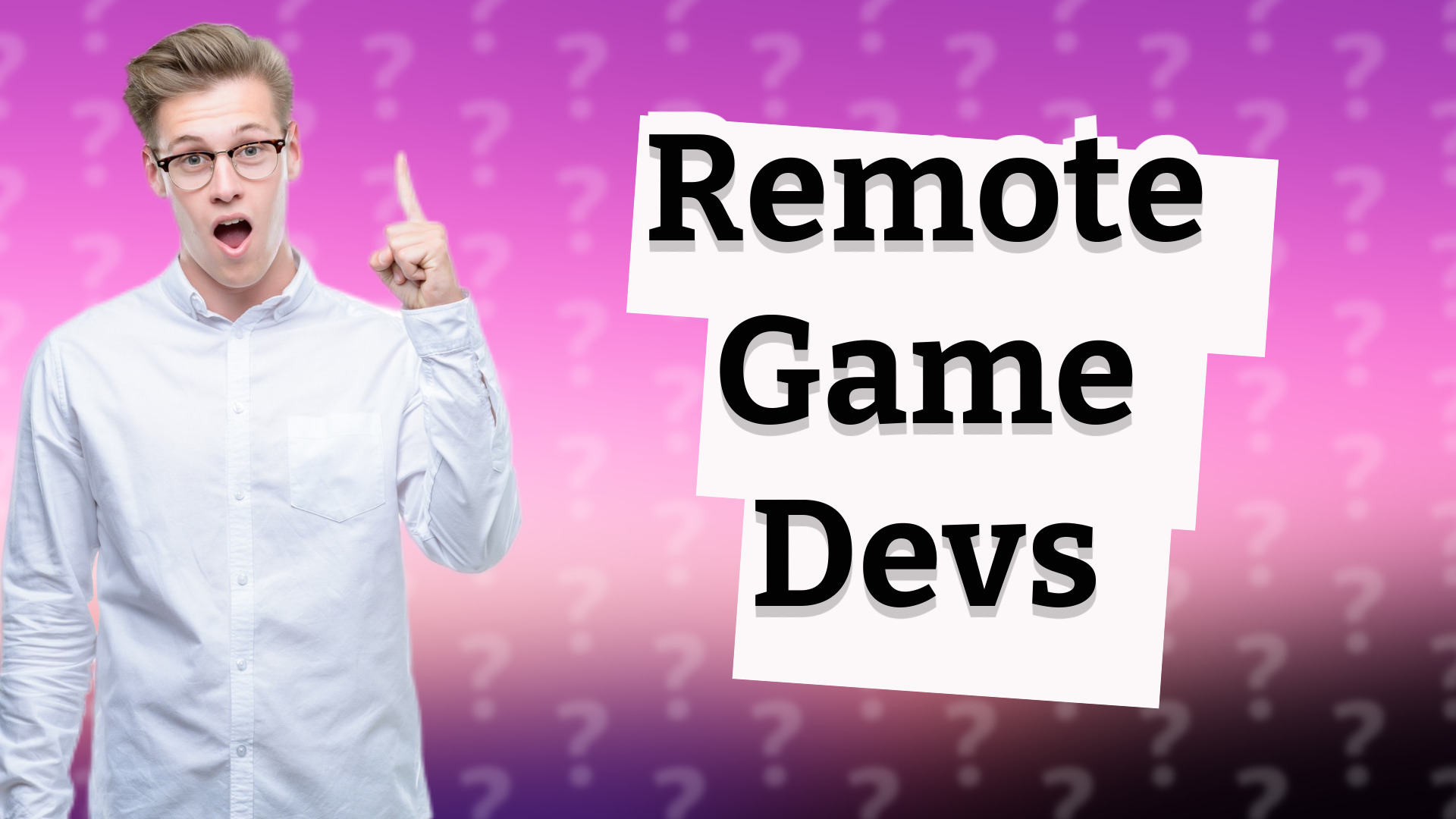 Remote Game Devs