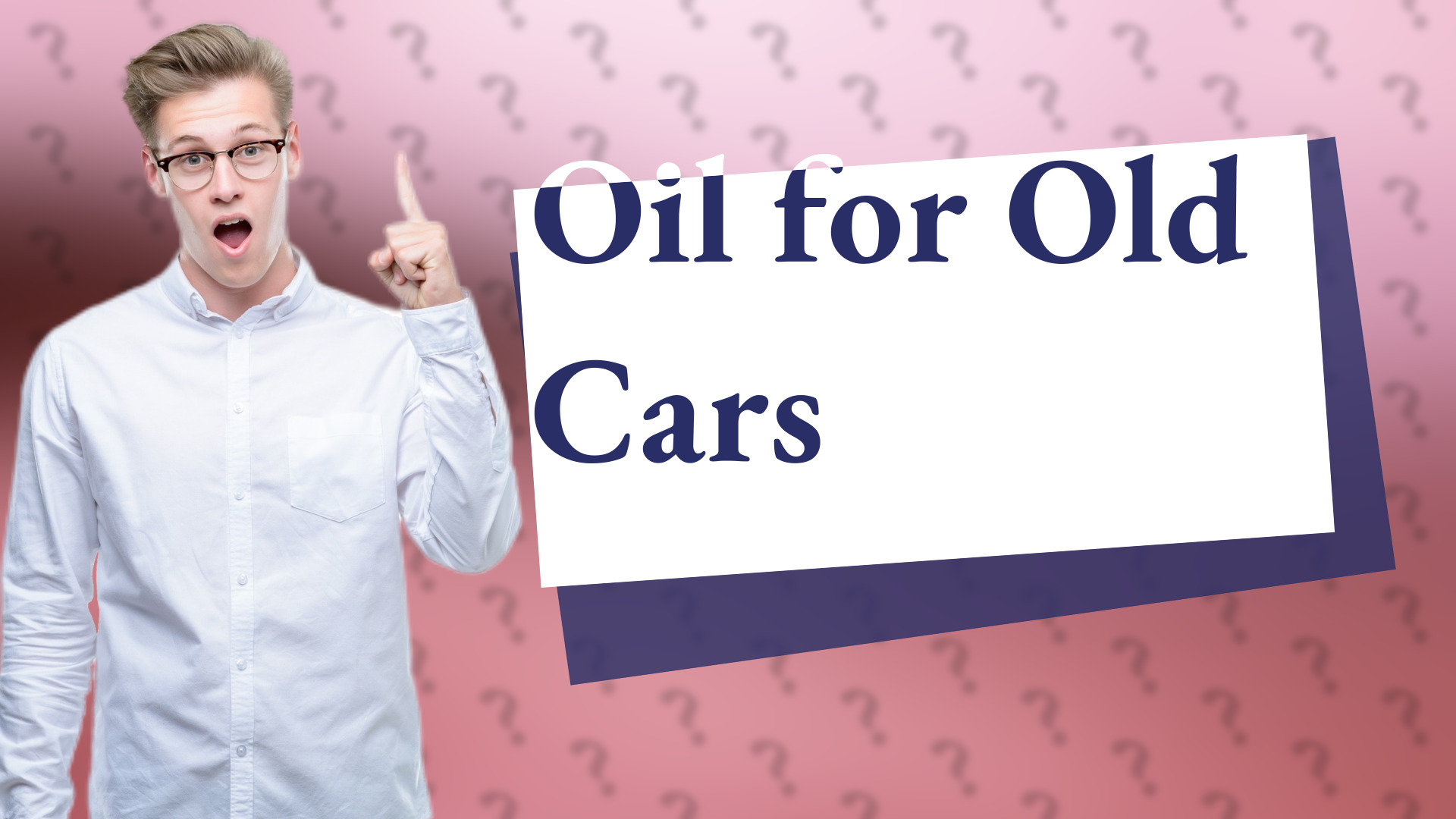 Oil for Old Cars
