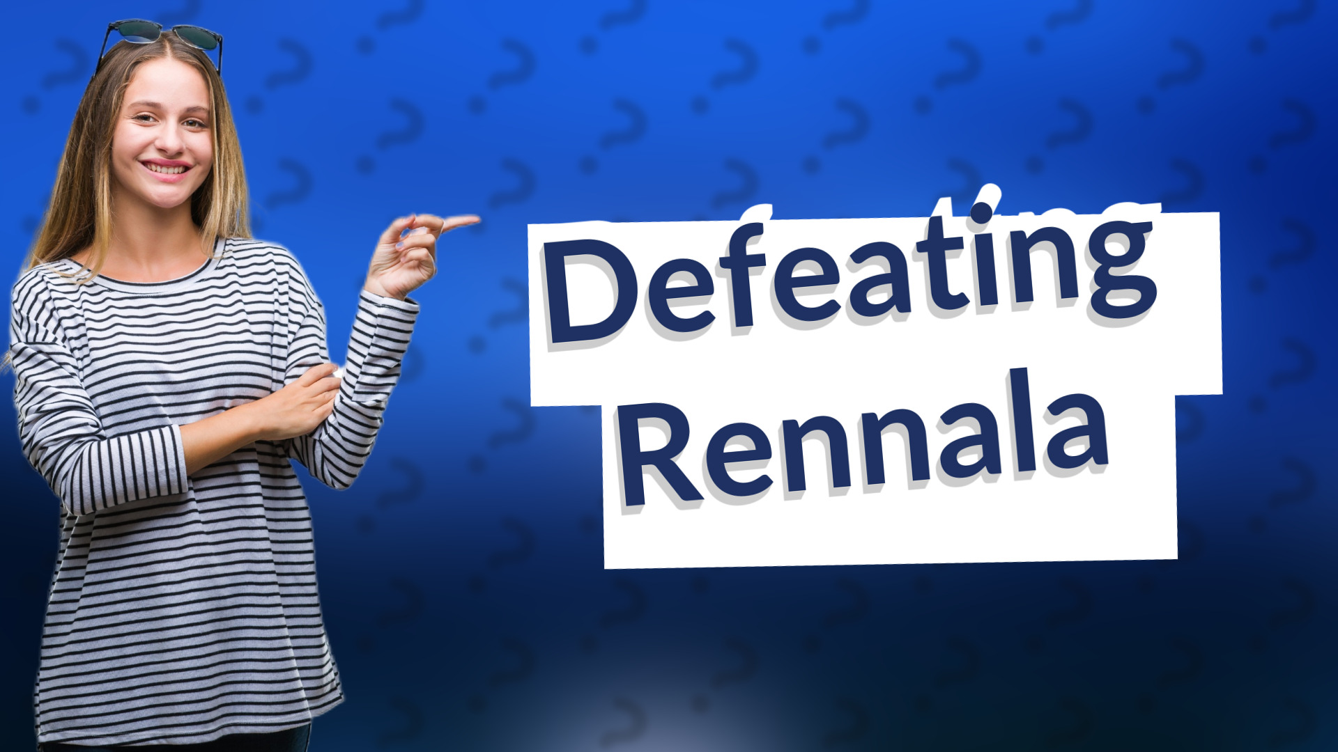 Defeating Rennala