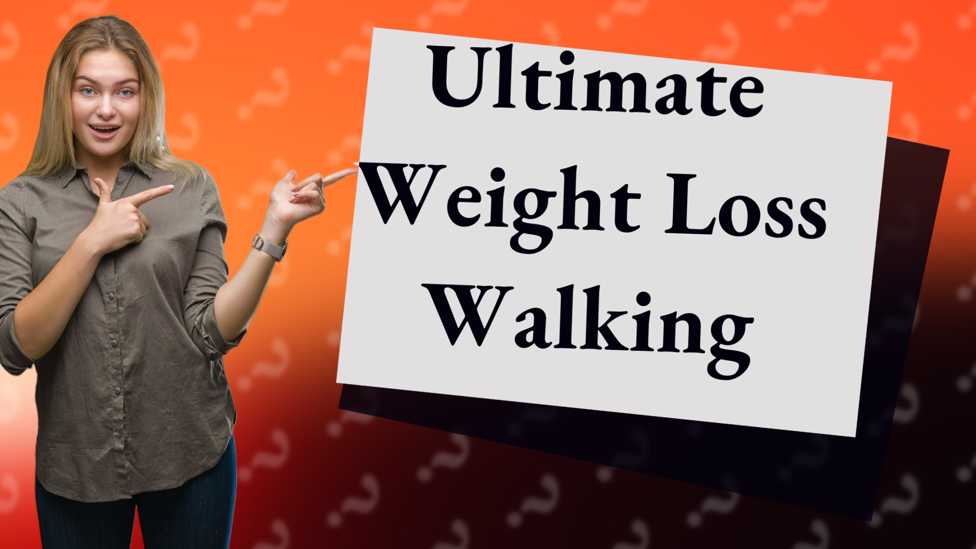 Ultimate Weight Loss Walking