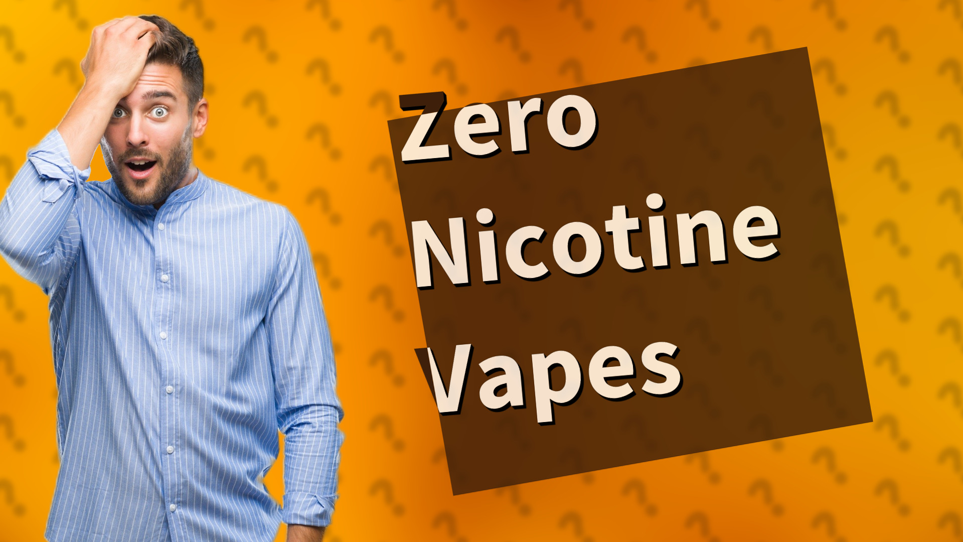 Zero Nicotine Vapes