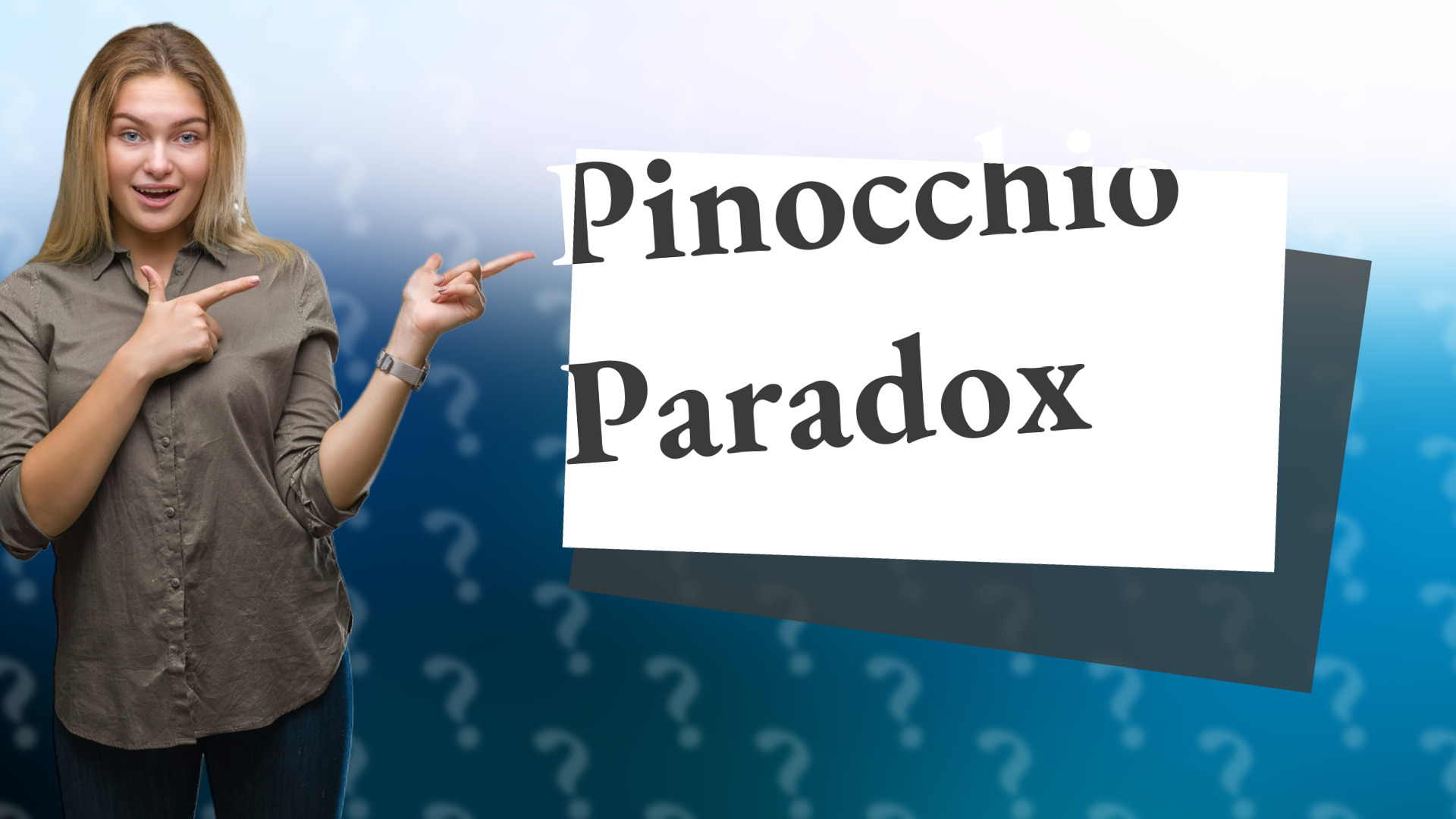 Pinocchio Paradox