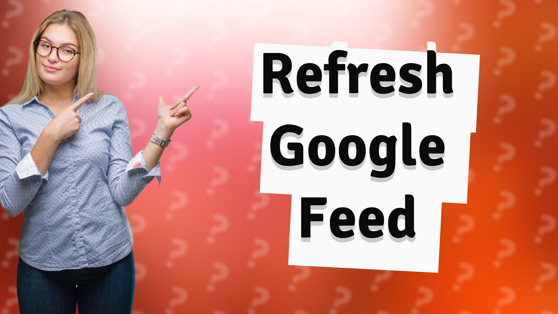 Refresh Google Feed